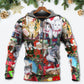 Cat Christmas Tree Merry Xmas - 3D Hoodie