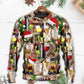 Christmas Wine Night Cozy Holiday – Sweater - Ugly Christmas Sweater