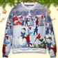 Christmas Children Love Snowman Town – Sweater - Ugly Christmas Sweater