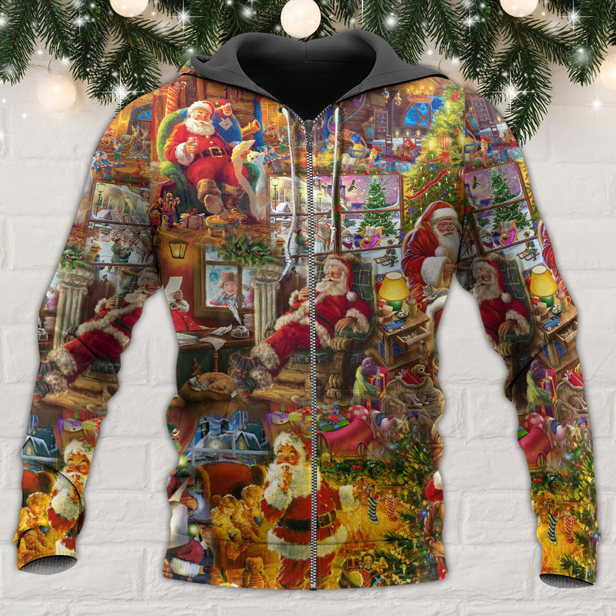 Holiday Season Of Joy Quote Art – 3D Hoodie