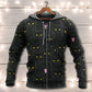 Black Cat Cute Eye Contact Style - 3D Hoodie