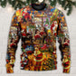 Santa Christmas Happy Holiday Season Of Joy – Sweater - Ugly Christmas Sweater