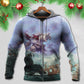 Santa Fantasy Battle Art - 3D Hoodie