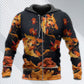 Chicken Wings Fast Food Lover - 3D Hoodie