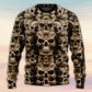 Skull Inner Darkness Art Style – Sweater - Ugly Christmas Sweater