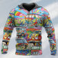 Hippie Van Colorful Peace - 3D Hoodie