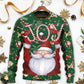 Christmas Santa Lover Joyful Style – Sweater - Ugly Christmas Sweater