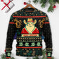 Christmas Cowboy Santa Old West – Sweater - Ugly Christmas Sweater