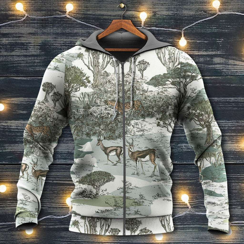 Hunting Wildlife Cool Outdoor Style - Hoodie
