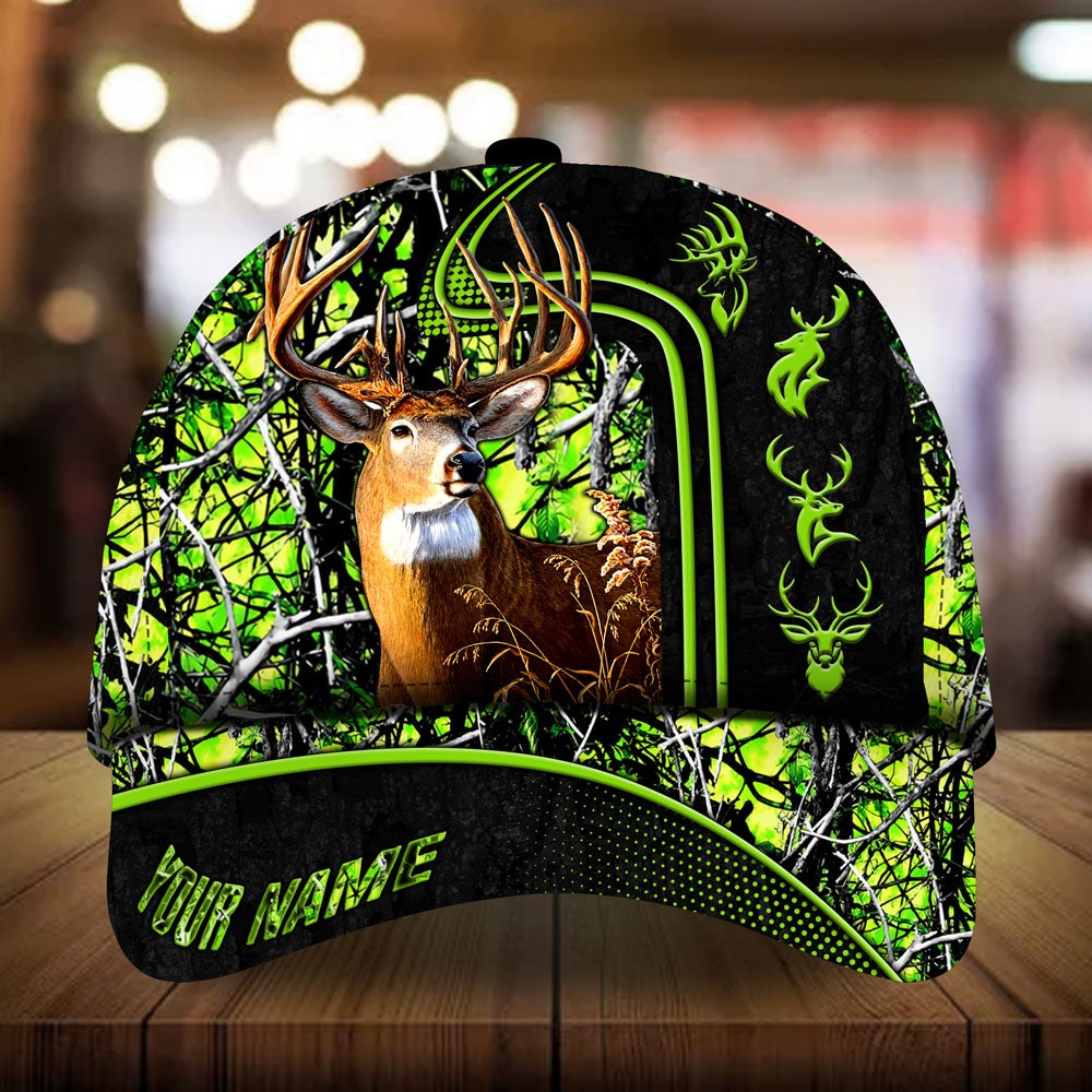 Beautiful Deer Hunting Camo Personalized – Classic Cap