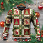 Christmas Santa And Fir Tree - Hoodie