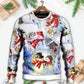 Snowman Christmas Merry Xmas Style – Sweater - Ugly Christmas Sweater