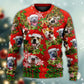 Pitbull Christmas Dogs Are Family – Sweater - Ugly Christmas Sweater