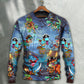 Halloween Pirate Dinosaur Fantasy Art – Sweater - Ugly Christmas Sweater