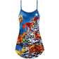 Christmas Dragon Family Love – Women's Summer Sleeveless V-Neck Camisole Dress
