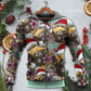 Christmas Bee Dice Holiday Vibe - 3D Hoodie
