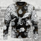 Flying Dragon Skull Gothic Art – Sweater - Ugly Christmas Sweater