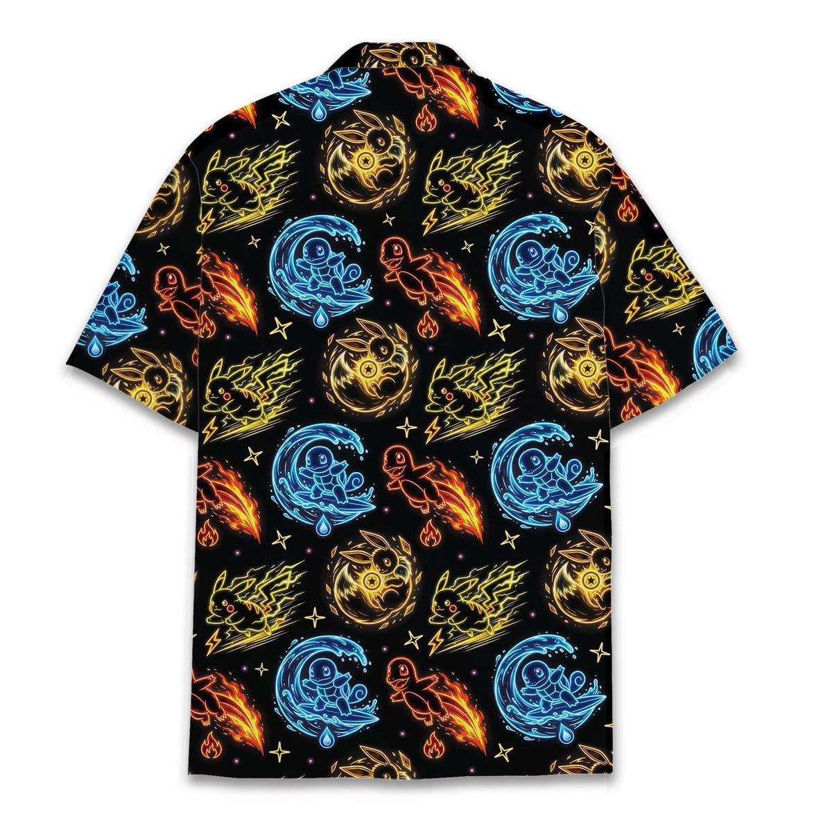 Colorful Mythical Creature Neon Fantasy Magic – Hawaiian Shirt