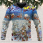 Christmas Be Santa Be Kind - 3D Hoodie