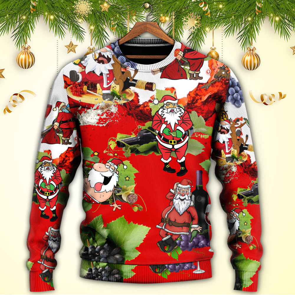 Christmas Santa Holiday Celebration Style – Sweater - Ugly Christmas Sweater