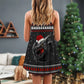 Christmas Dragon Strong Merry Xmas – Women's Summer Sleeveless V-Neck Camisole Dress