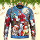 Christmas Funny Santa Elf Xmas Is Coming – Sweater - Ugly Christmas Sweater