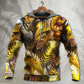Dragon Gold Skull Fantasy - 3D Hoodie