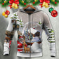 Christmas Santa Giving Gifts Everyone - Hoodie