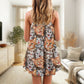 Cute Funny Cat Happy Life – Women's Summer Sleeveless V-Neck Camisole Dress