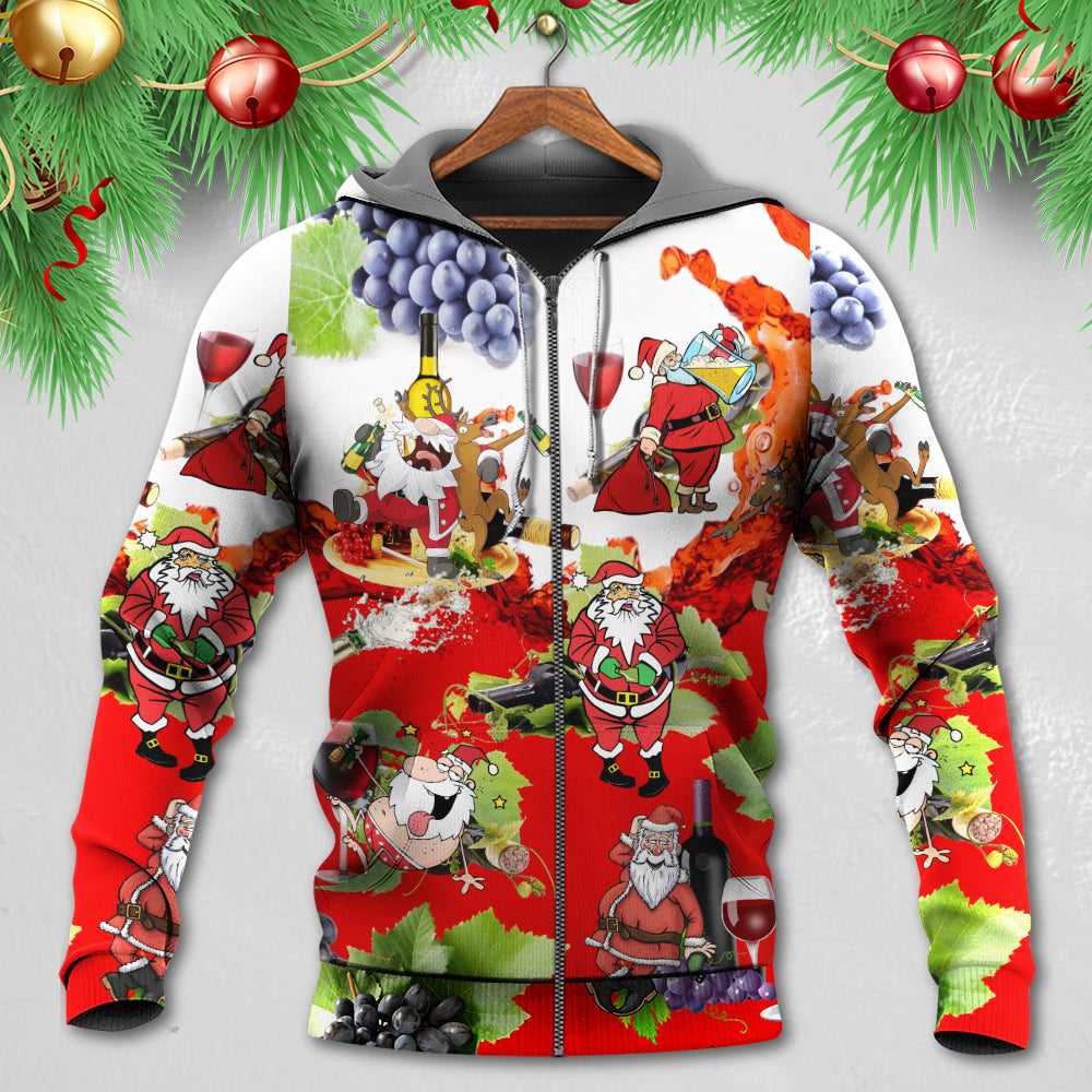 Santa Holiday Party Fun - 3D Hoodie
