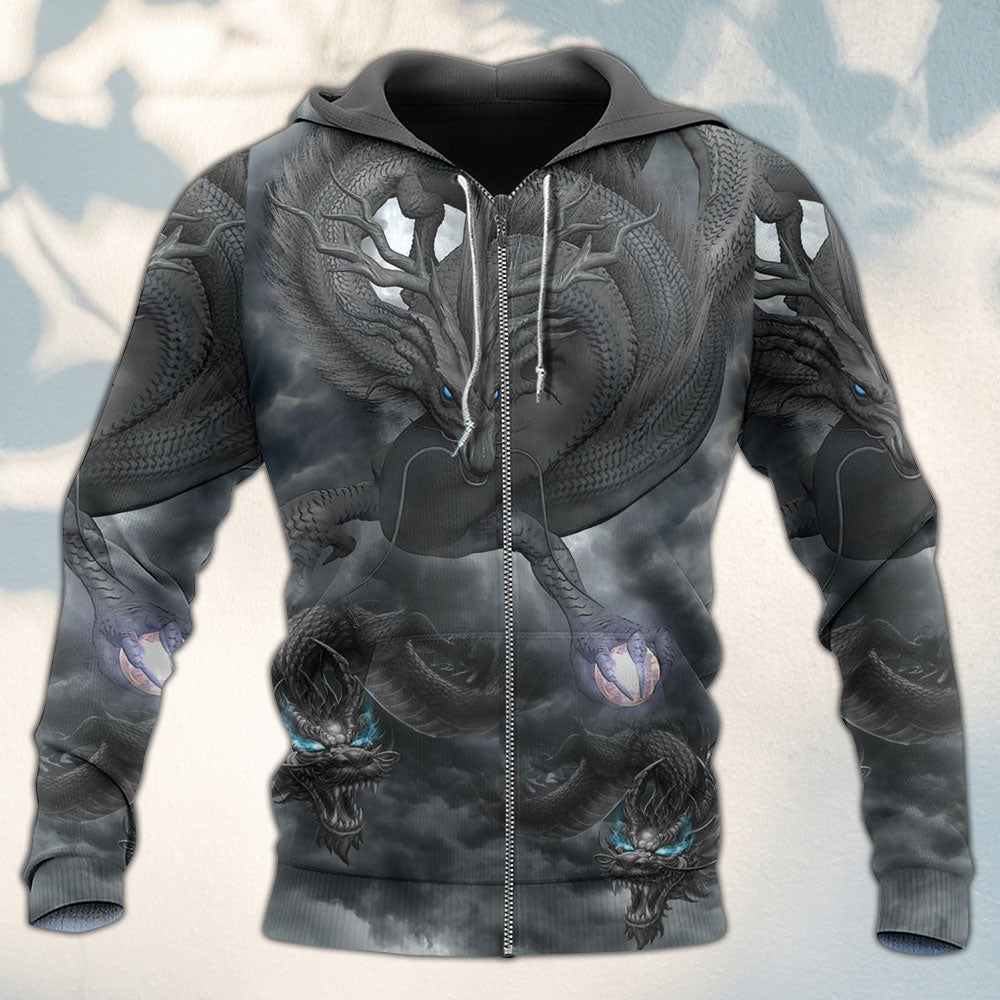 Always Be A Dragon Quote - 3D Hoodie