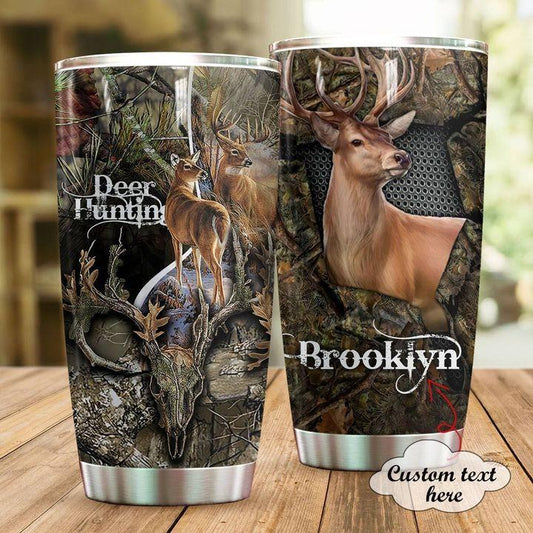 Hunting Love Deer 20 Oz Tumbler For Weekend Trips Workdays And Everyday Drink Style