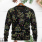 Christmas Neon Light Starry Night Art – Sweater - Ugly Christmas Sweater