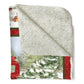 Cardinal Red Truck Christmas Flannel Blanket For Cozy Home Lounging And Gifting