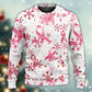 Breast Cancer Pink Ribbon Merry Christmas – Sweater - Ugly Christmas Sweater