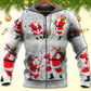 Christmas Santa Always With You Art Style - Hoodie