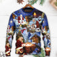 Christmas Jesus Best Gift Ever Art – Sweater - Ugly Christmas Sweater