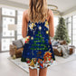Christmas Savior Christ The Lord – Women's Summer Sleeveless V-Neck Camisole Dress
