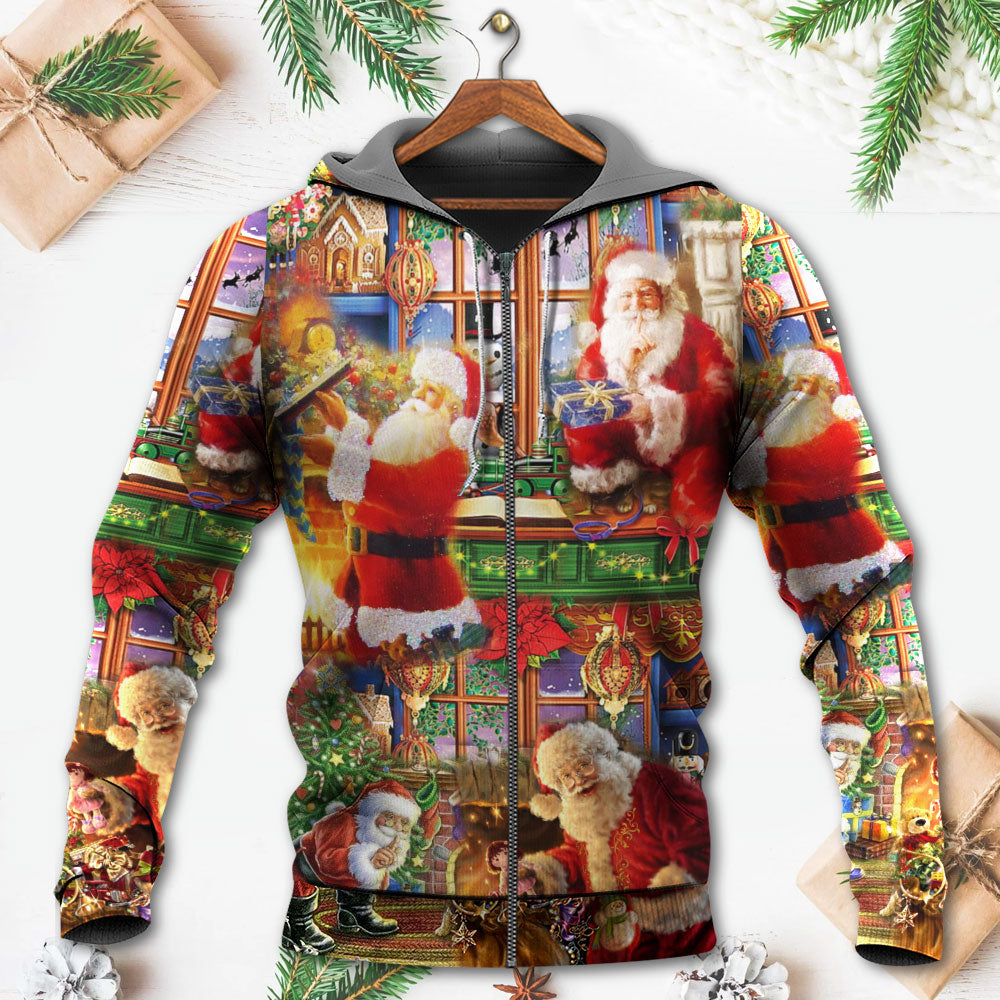 Santa Merry Christmas Classic - 3D Hoodie