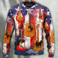 Guitar Independence Day Star Style – Sweater - Ugly Christmas Sweater