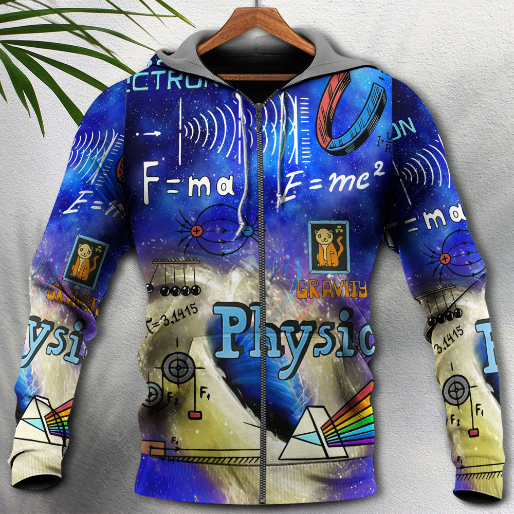 Physics Formula Science Style - 3D Hoodie