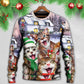 Christmas Cat You Are All I Need – Sweater - Ugly Christmas Sweater