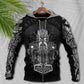 Viking Warrior Thunder God Myth Style - Hoodie