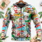 Christmas Santa Aloha Beach Vibe - Hoodie