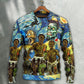 Halloween Funny Night Fantasy Art – Sweater - Ugly Christmas Sweater
