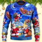 Christmas Santa In Town Magic Night – Sweater - Ugly Christmas Sweater