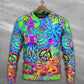Hippie Funny Octopus Colorful Tie Dye – Sweater - Ugly Christmas Sweater