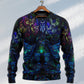 Colorful Owl And Witch Fantasy Art – Sweater - Ugly Christmas Sweater