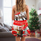 Christmas Love Music Happy Life – Women's Summer Sleeveless V-Neck Camisole Dress