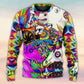 Hippie Unicorn Dream Wonderland Art – Sweater - Ugly Christmas Sweater